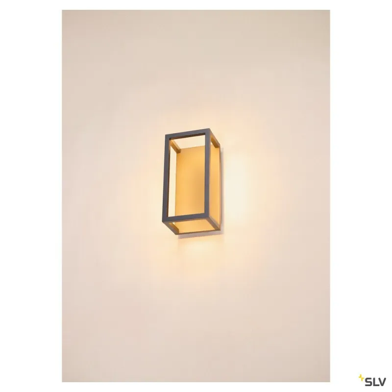QUADRULO, applique extérieure, anthracite, LED, 8W, 3000K, IP55