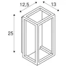 QUADRULO, applique extérieure, anthracite, LED, 8W, 3000K, IP55