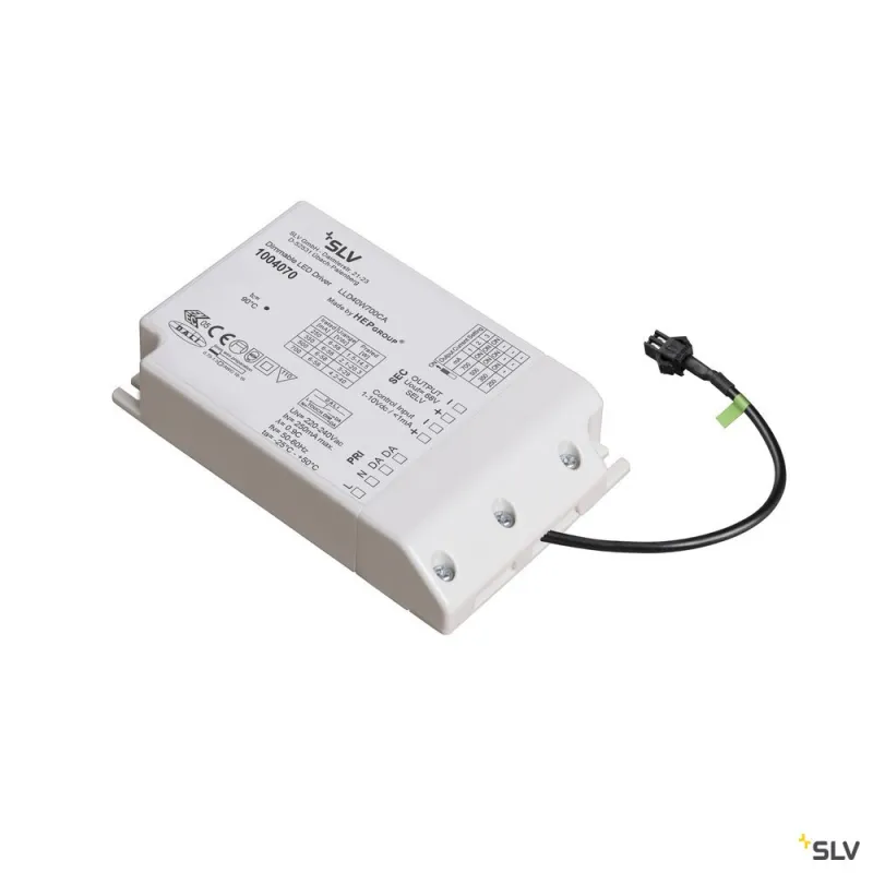 Alimentation LED, intérieur, blanc, 1,5-40,6W, 250/350/500/700mA