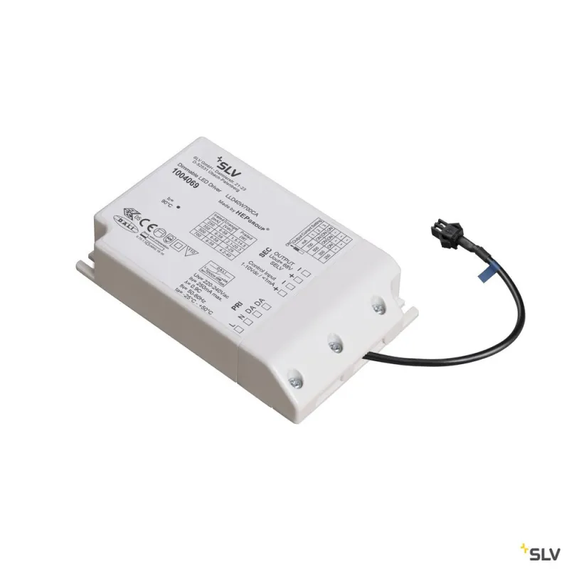 Alimentation LED, intérieur, blanc, 1,5-40,6W, 230/350/500/700mA