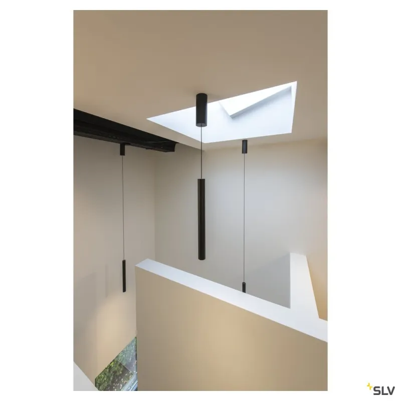 HELIA 40, suspension intérieure, noir, LED, 12W, 3000K, variable