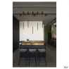HELIA 30, suspension intérieure, noir, LED, 10W, 3000K, variable
