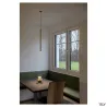 HELIA 30, suspension intérieure, laiton brossé, LED, 7,5W, 3000K
