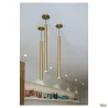 HELIA 30, suspension intérieure, laiton brossé, LED, 7,5W, 3000K