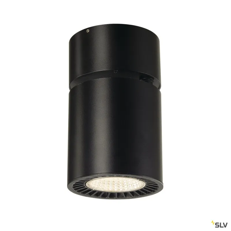 SUPROS, plafonnier intérieur, move, noir, LED, 36W, 3000K, IRC90