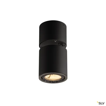 SUPROS 78, plafonnier intérieur, noir, LED, 12W, 3000K, variable