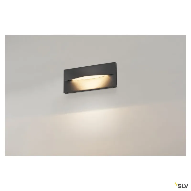 ADI, encastré mural extérieur, anthracite, LED, 18W, 3000K, IP55