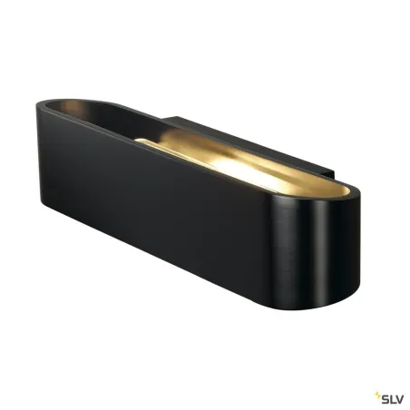 OSSA 300, applique intérieure, noir, R7s 118mm/QT-DE12, 120W max