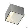 LOGS IN, applique intérieure, carré, alu/blanc, LED, 6,9W, 3000K