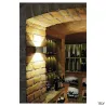 LOGS IN, applique intérieure, carré, alu/blanc, LED, 6,9W, 3000K