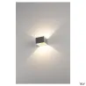 LOGS IN, applique intérieure, carré, alu/blanc, LED, 6,9W, 3000K