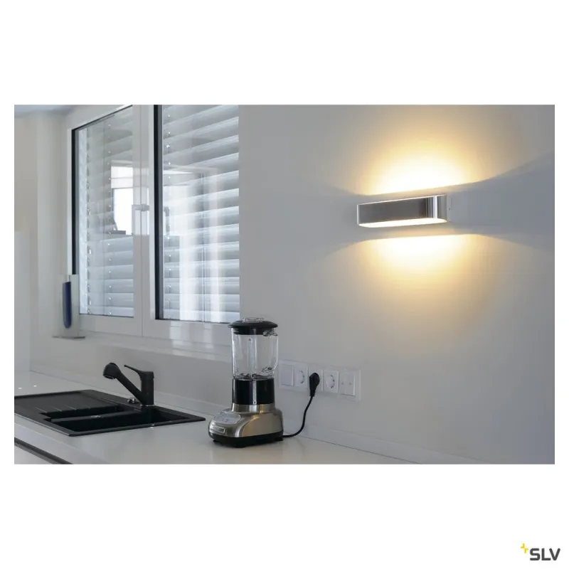 ASSO 300, applique intérieure, alu brossé/blanc, LED, 12W, 3000K