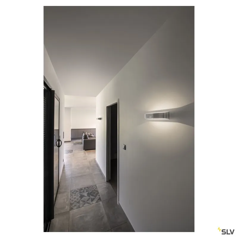 ASSO 300, applique intérieure, alu brossé/blanc, LED, 12W, 3000K