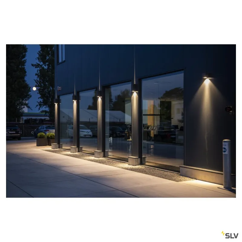 BIG THEO, applique extérieure, anthracite, LED, 21W, 3000K, IP44