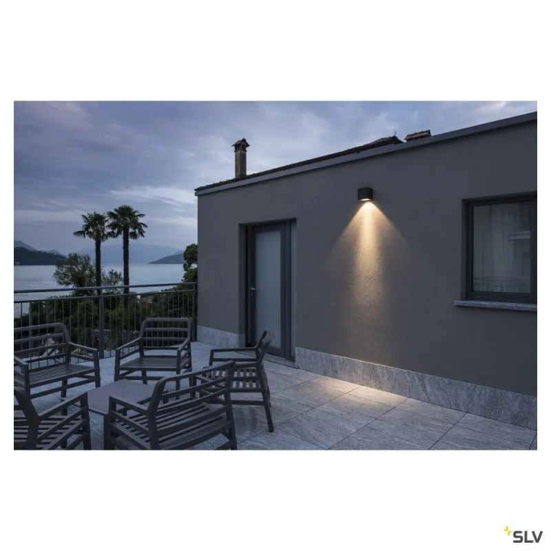 BIG THEO, applique extérieure, anthracite, LED, 21W, 3000K, IP44