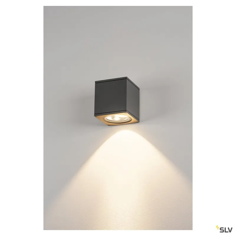 BIG THEO, applique extérieure, anthracite, LED, 21W, 3000K, IP44