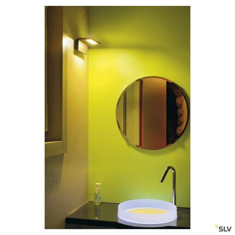 ANGOLUX, applique extérieure, anthracite, LED, 6,8W, 3000K, IP44