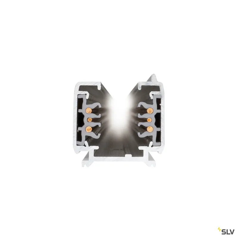 S-TRACK, rail 3 allumages, en saillie, Dali, intérieur, 4m, blanc