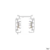 S-TRACK, rail 3 allumages, en saillie, Dali, intérieur, 2m, blanc