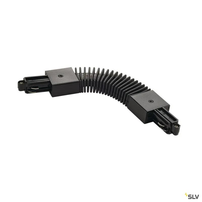 Connecteur flex, pour rail 1 allumage en saillie, intérieur, noir