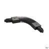 Connecteur flex, pour rail 1 allumage en saillie, intérieur, noir