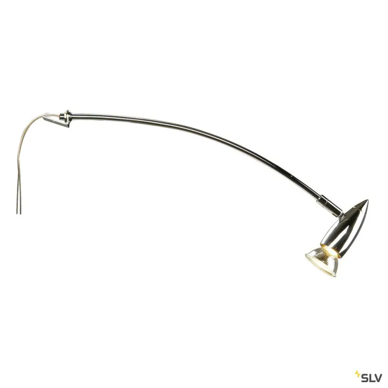 DISPLAY ADL 50, spot sur tige intérieur, chrome, GU10/QPAR51, 50W