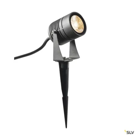 LED SPIKE, projecteur extérieur, anthracite, LED, 6W, 3000K, IP55