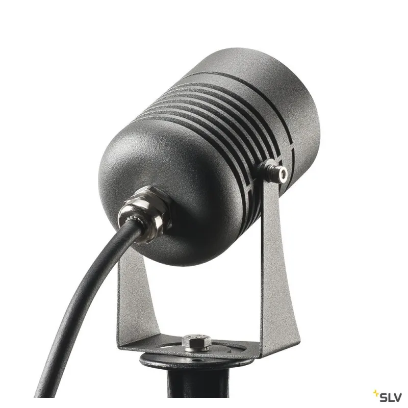 LED SPIKE, projecteur extérieur, anthracite, LED, 6W, 3000K, IP55