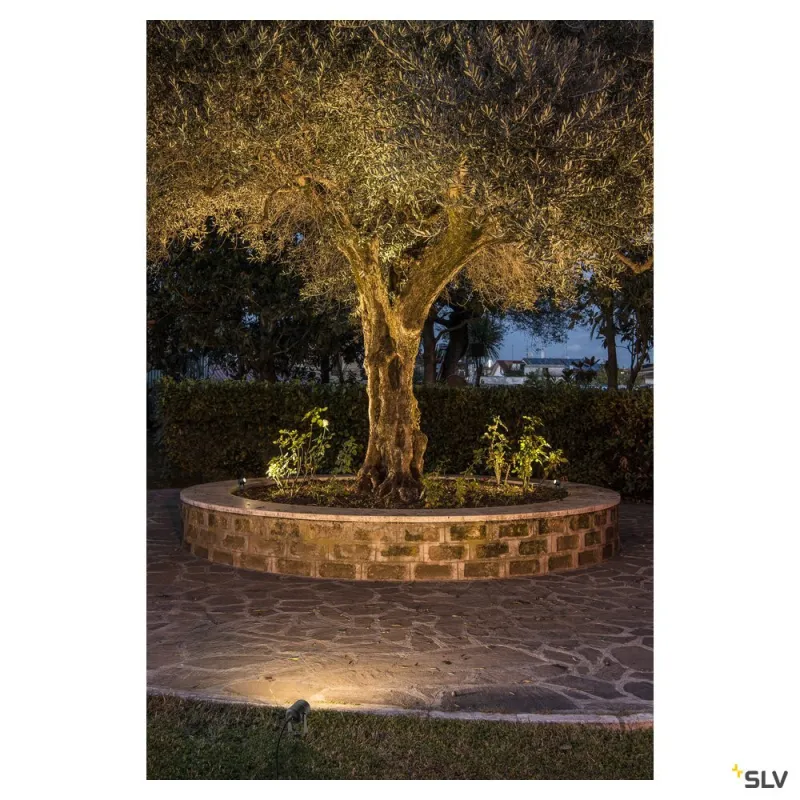 LED SPIKE, projecteur extérieur, anthracite, LED, 6W, 3000K, IP55