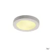 PLASTRA 105, plafonnier intérieur, blanc, E27, 2x 25W max, plâtre