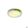 PLASTRA 105, plafonnier intérieur, blanc, E27, 2x 25W max, plâtre
