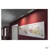 MILANDOS 8, encastré de plafond intérieur, blanc, LED, 16W, 3000K
