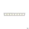 MILANDOS 8, encastré de plafond intérieur, blanc, LED, 16W, 2700K