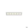 MILANDOS 6, encastré de plafond intérieur, blanc, LED, 12W, 2700K