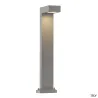 QUADRASYL 75, borne extérieure, gris, GX53/TCR-TSE, 11W max, IP44