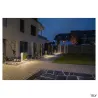 QUADRASYL 75, borne extérieure, gris, GX53/TCR-TSE, 11W max, IP44