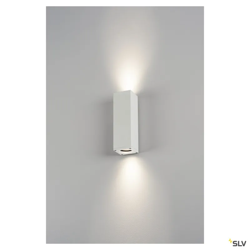 THEO UP/DOWN, applique intérieure, blanc, GU10/QPAR51, 2x 50W max