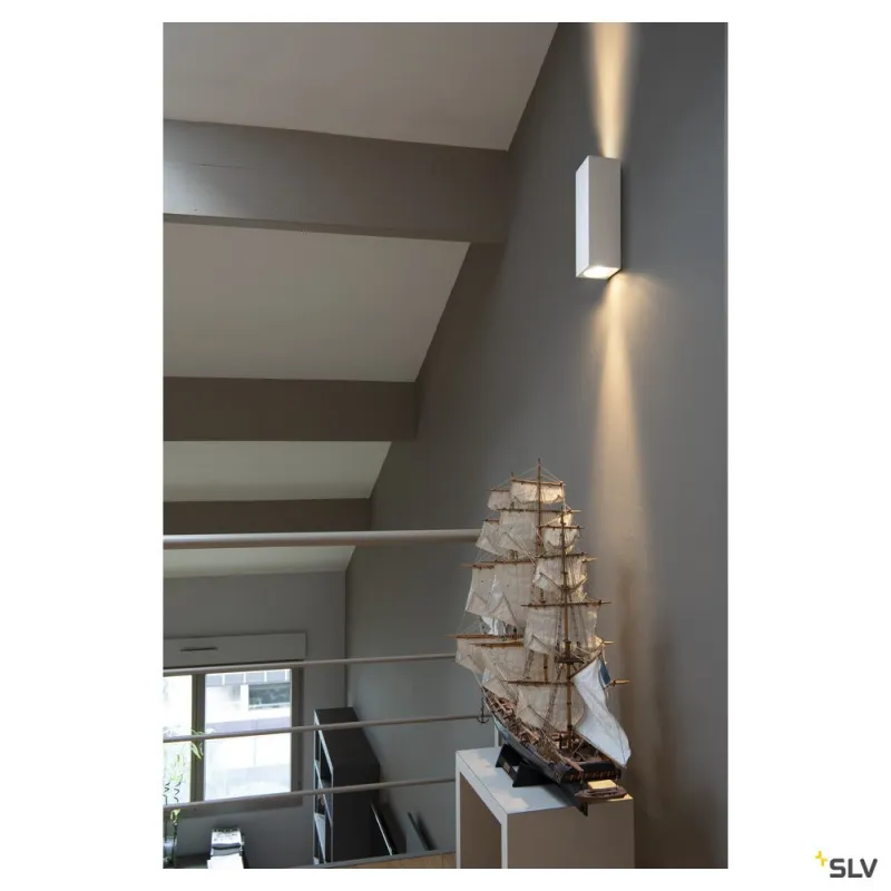 THEO UP/DOWN, applique intérieure, blanc, GU10/QPAR51, 2x 50W max