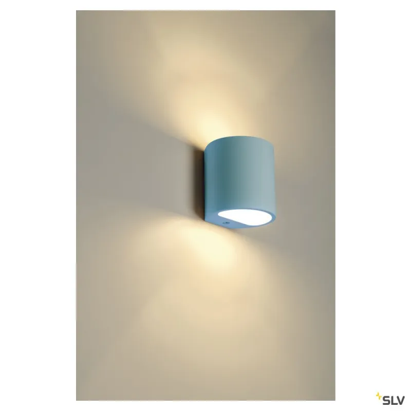 PLASTRA 104, applique intérieure, blanc, G9/QT14, 42W max, plâtre
