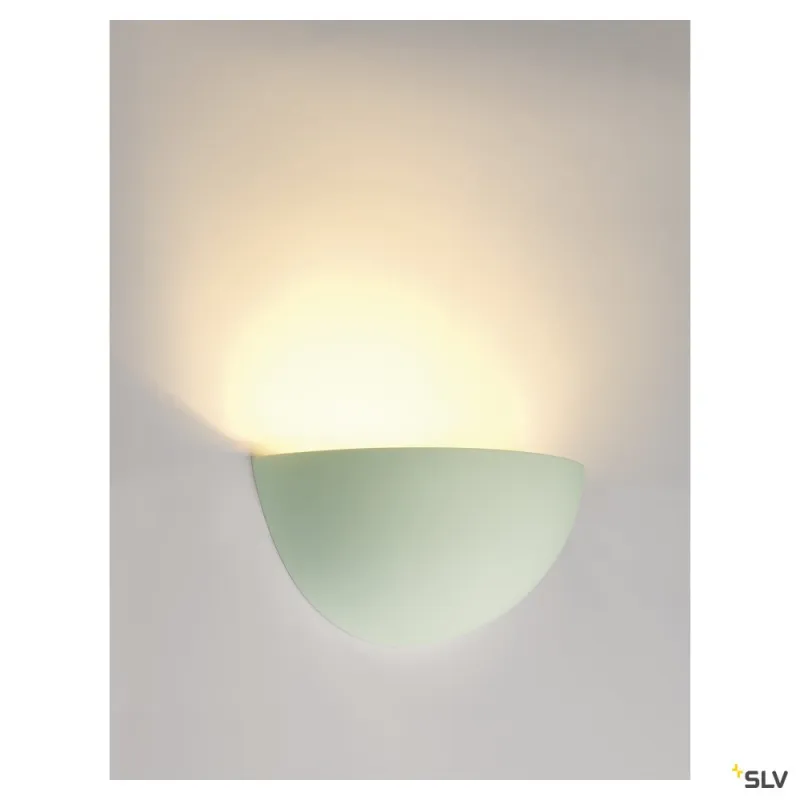 PLASTRA 101, applique intérieure, blanc, E14/C35, 40W max, plâtre