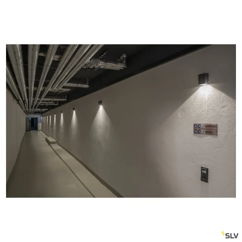 BIG QUAD, applique extérieure, anthracite, LED, 4,5W, 3000K, IP44