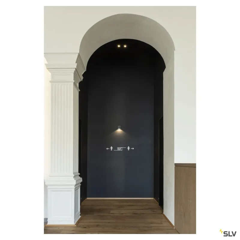 BIG QUAD, applique extérieure, anthracite, LED, 4,5W, 3000K, IP44