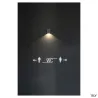 BIG QUAD, applique extérieure, anthracite, LED, 4,5W, 3000K, IP44