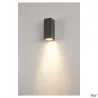 THEO, applique extérieure, anthracite, GU10/QPAR51, 35W max, IP44