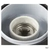 GRAFIT, applique extérieure, rond, anthracite, E27, 11W max, IP44