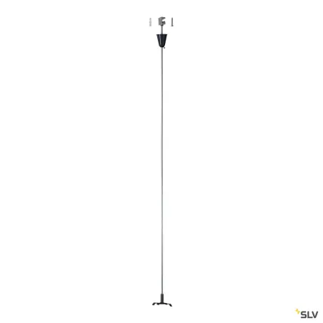 S-TRACK, suspension rigide, pour rail 3 allumages, intérieur, noir