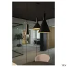 PHELIA 30, suspension intérieure, Ø 28 cm, noir/doré, E27, 23W max