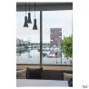PHELIA 10, suspension intérieure, Ø 13 cm, noir/doré, E27, 23W max
