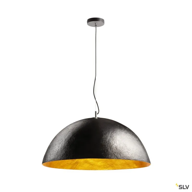 Suspension intérieure, Ø 70 cm, noir/or, E27, 40 W max