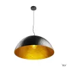 Suspension intérieure, Ø 70 cm, noir/or, E27, 40 W max